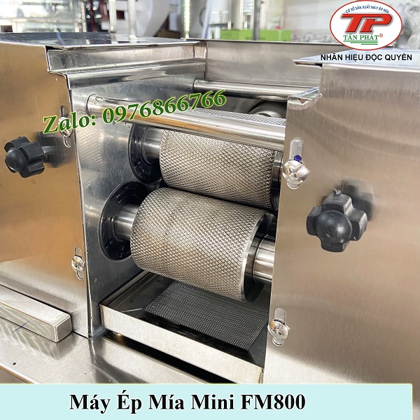 Máy ép mía mini dùng trong gia đình -FM800 mini - máy ép mía xuất khẩu điện 110V, xưởng sản xuất xe nước mía