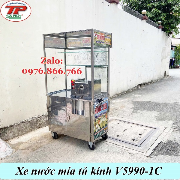 Khởi Nghiệp Nhanh Gọn Với Máy Ép Mía Tủ Kính Tấn Phát
